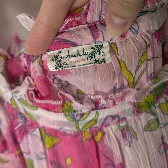 Free People Moon Phase Floral Nightgown S - Picture 8 of 8